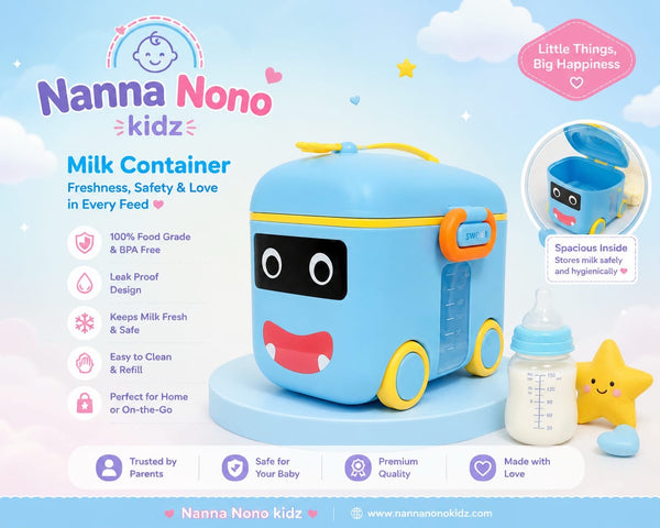 Baby Milk Container – Leak-Proof Portable Milk Storage Box