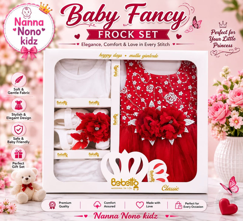 Baby Fancy Frock Set