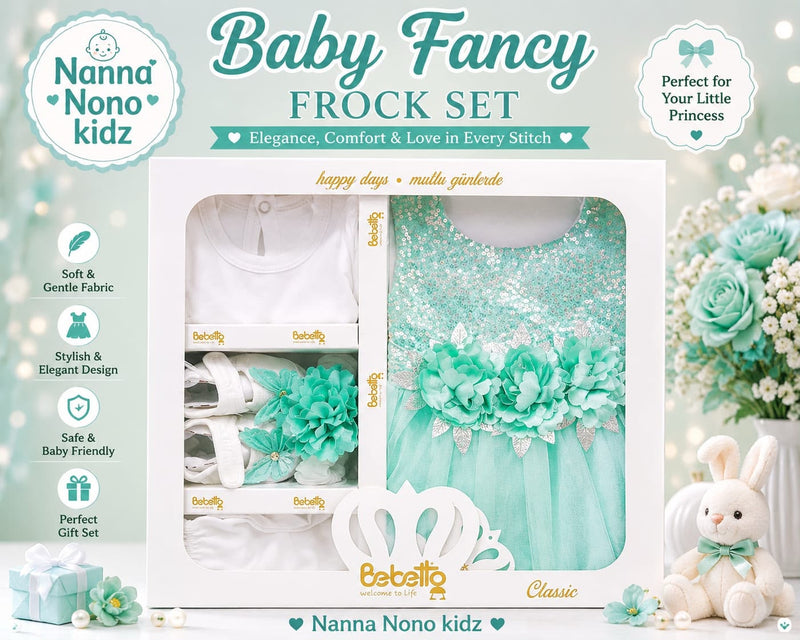 Girls Elegant Party Wear Fancy Dress