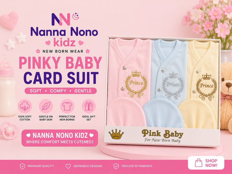 Baby Card Suit – Little Prince Design